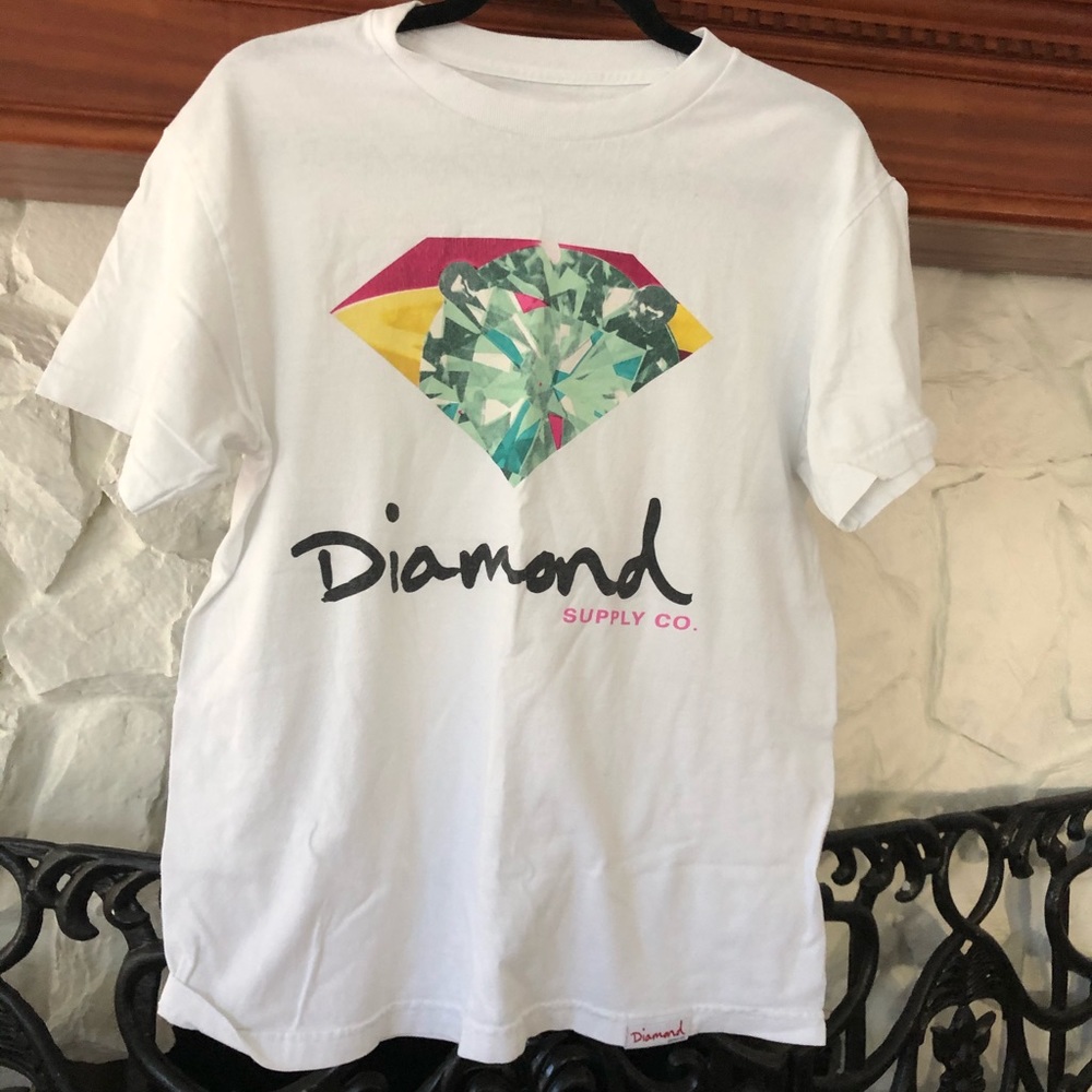 Diamond supply company short sleeve tee shirt